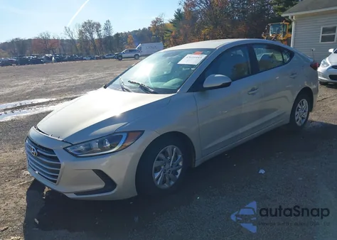 2017 Hyundai Elantra Se from USA, damaged, VIN KMHD74LF5HU370042